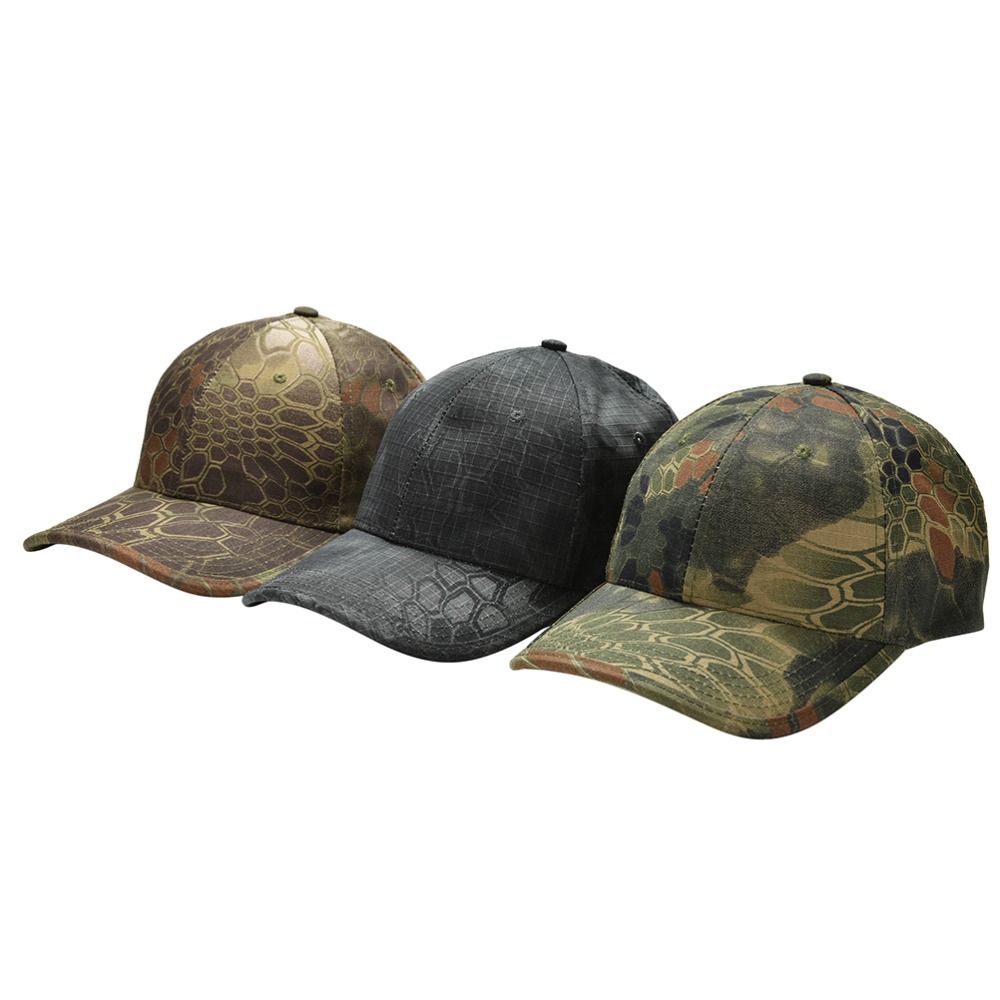 Hiking Caps Adjustable Retro Camp Outdoor Hunting Fishing Army Adult Caps Men Military Camouflage Baseball Cap Hat 3 Colors