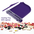 Upgraded Pill Counting Tray with Spatula - Pill Counter for Pharmacy to Count Meds for Medicine Tablet Count