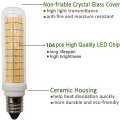 E11 LED Bulb, Mini Candelabra Base, 100W 120W Halogen Bulb Replacement,10W,1100LM, AC120V, Dimmable E11 LED Light Bulb 2pcs/lot