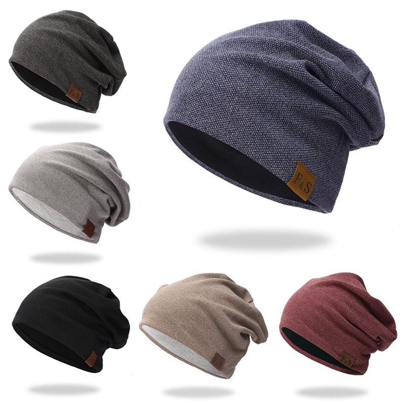 Outdoor Running Caps Beanies Cap Lightweight Thermal Elastic Knitted Warm Hat Autumn Winter Sport Skiing Cycling Hiking Hats