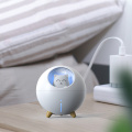 Lovely Pet Air Humidifier 220ml Planet Cat Ultrasonic Cool Mist Aroma Air Oil Diffuser Romantic Color LED Lamp USB Humidificador