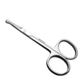 6 pcs/lot eyebrow scissors small stainless steel nose eyelash scissors eyebrow makeup tools eyelashe sscissors wholesale