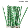 25pcs paper straws