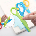 Mixed Candy Color Safety Scissors DIY Paper Cutting Card Making Tool Safety Scissors for Kids Student Stationery Art Tools