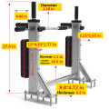 Wall Mounted Horizontal Bars Multifunction Home Gym Chin Up Indoor Pull Up Training Bar Sport Fitness Equipment Exercise