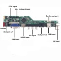 Kit for LM201WE3 TL 30pin 1680X1050 LCD LED Digital Signal Screen AV TV Card 4 Lamps 20.1" Remote VGA USB Controller Board Panel