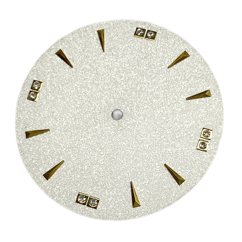 full pave watch dial