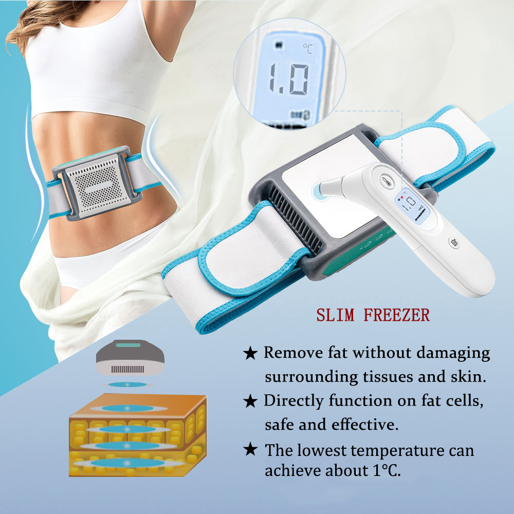 Cryotherapy Body Slimming Anti Cellulite Massager Cryolipolysis Machine Abdomen Thighs Calves Atraumatic Weight Loss Remove Fat