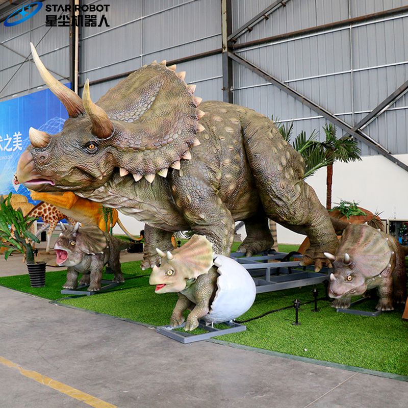 Realistic Triceratops Model