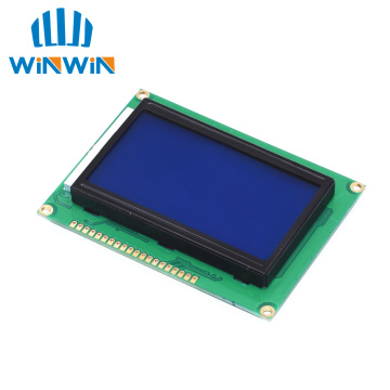 128*64 DOTS LCD module 5V blue screen 12864 LCD with backlight ST7920 Parallel port LCD12864