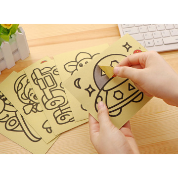 Creative Cartoon Children Sand Painting Educational Toys Early Educational Learning Creative Drawing Toys For Children Drawing