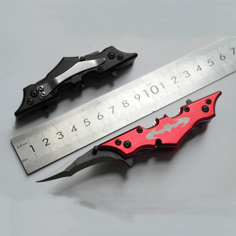 Mini Pocket Tactical Knives Camping Outdoor Tools Bat Utility Survival Folding Blade Knife Hunting Knife