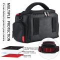 FOSOTO DSLR Fashion Shoulder Bag Digital Video Photo Photography Bag Waterproof Camera Bag Travel Case For Canon Nikon Sony Lens