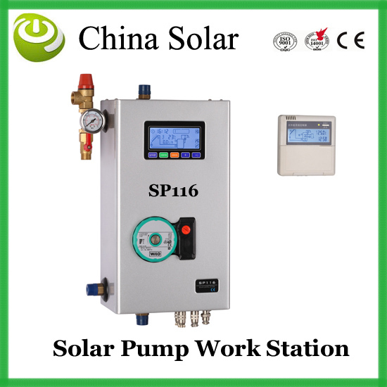 SP116 Intelligent Solar water heater Station +Free Shipping,Guaranteed 100%,wholesale
