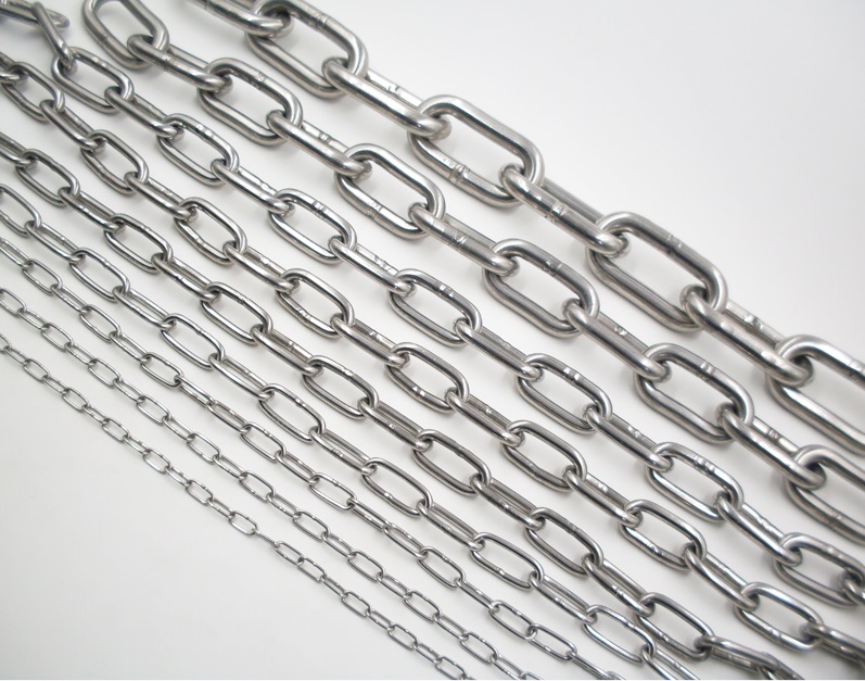 3--8MM 304 stainless steel chain pet ceiling lamp chain animal light clothesline guardrail, boat part,marine hardware