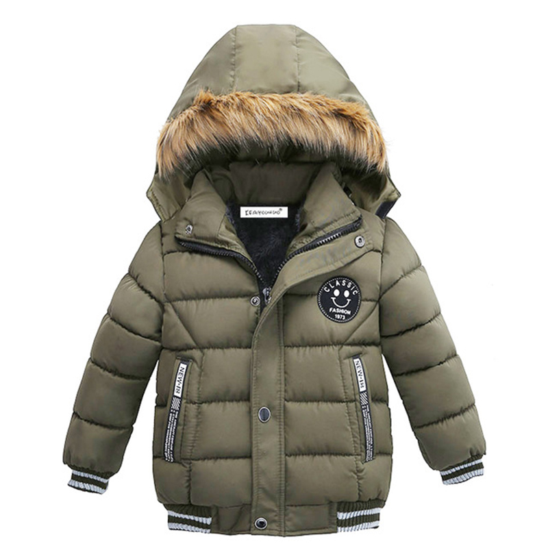 Boys Jackets 2020 Autumn Winter Jackets For Kids Coat Children Warm Outerwear Coats For Boys Jacket Thicken Boy Clothes 2-6 Year