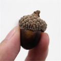 Cheap 1/10pcs 3cm Acorns Mini Artificial Fake Foam Fruits and Vegetables Berries Flowers For Wedding Christmas Tree Decoration