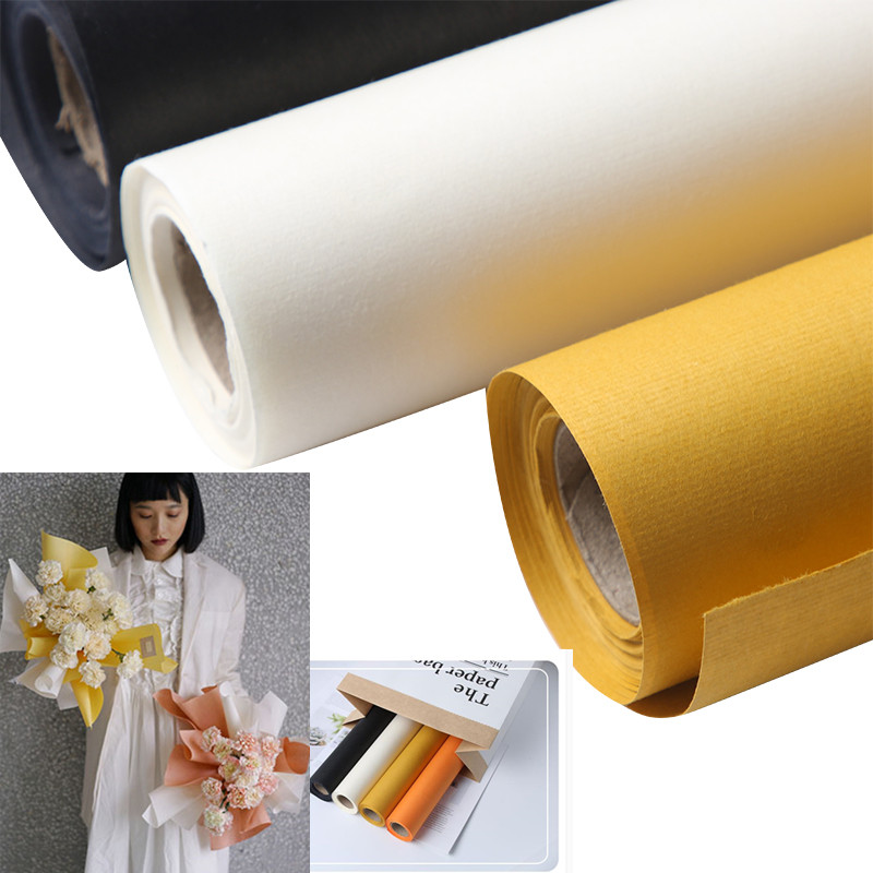 10yards/roll Flower Packaging Paper Macaron Color Packaging Material Kraft Paper Bouquet Florist Supplies Gift Wrapping Paper