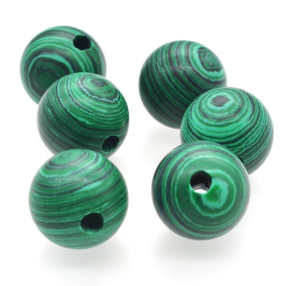 Malachite 8MM Stone Balls Home Decoration Round Crystal Beads