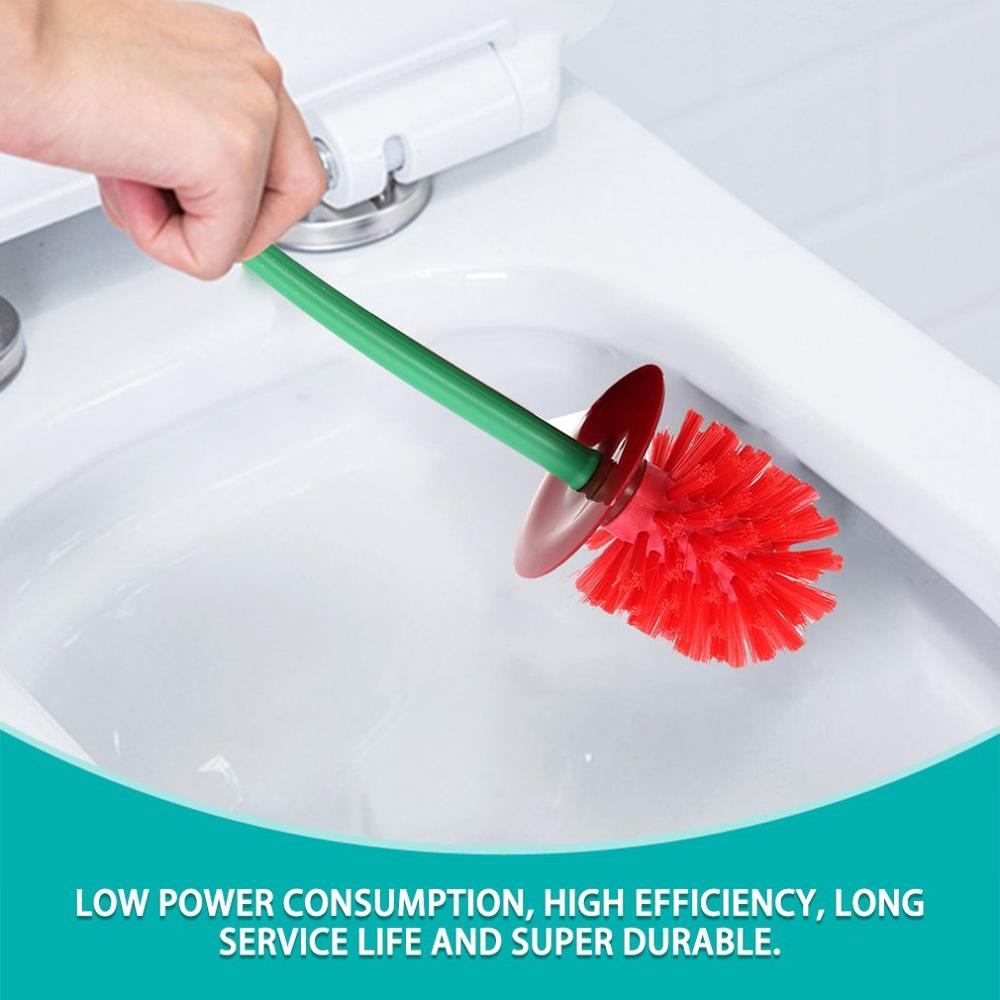 Hot Sale Creative Lovely Cherry Shape Lavatory Brush Toilet Brush & Holder Set,Convenient Toilet WC Bathroom Accessories Set