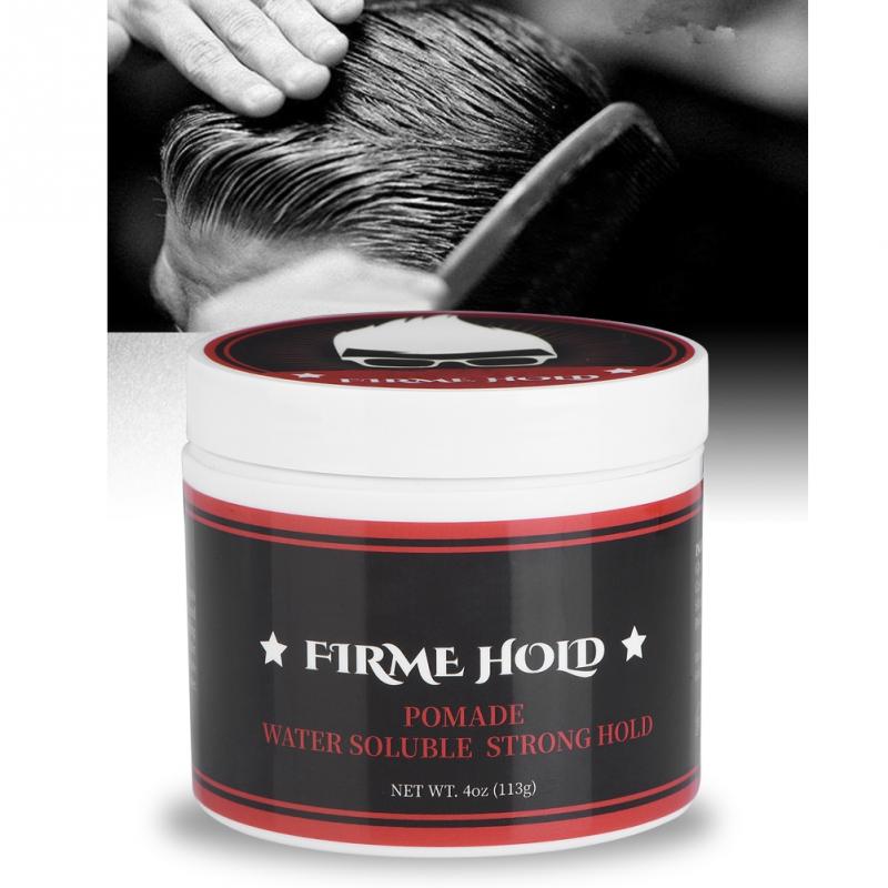 113g Strong Pomade Longlasting Hairstyles Gel Hair Model Wax Ointment Professional Hair Pomade Men Cream Salon Styling Gel Tool