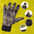 Touchscreen Camouflage Fishing Gloves Camping Hunting Gloves Anti-Slip 2 Fingers Cut Cycling Half Finger Camo Fishing Gloves