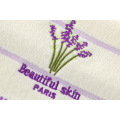 ZHUO MO Purple Lavender Embroidered Towels High Quality Cotton Large Bath Towel Soft Absorbent Beach Face Towel Set for Women