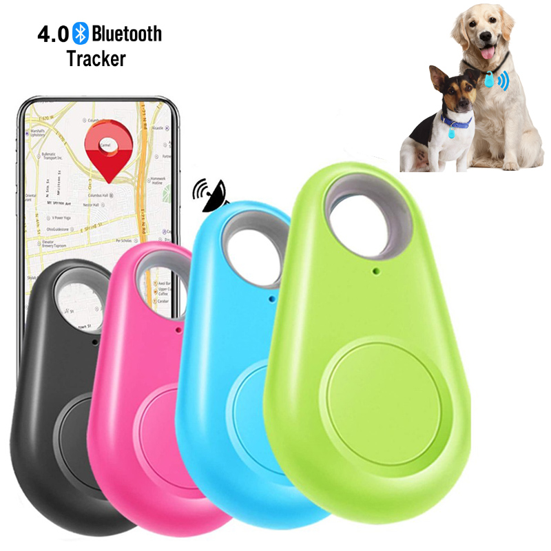 Waterproof GPS Tracker Bluetooth 4.0 Effective Range 75 Feet Anti-lost Pet Tracker Standby 6 Months Dog Accessories 5 Color