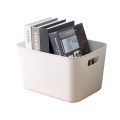 1Pcs Storage Box Household Plastic Storage Basket Desktop Ditty-Bag Commodity Shelf Three Sizes Multipurpose Storage Box