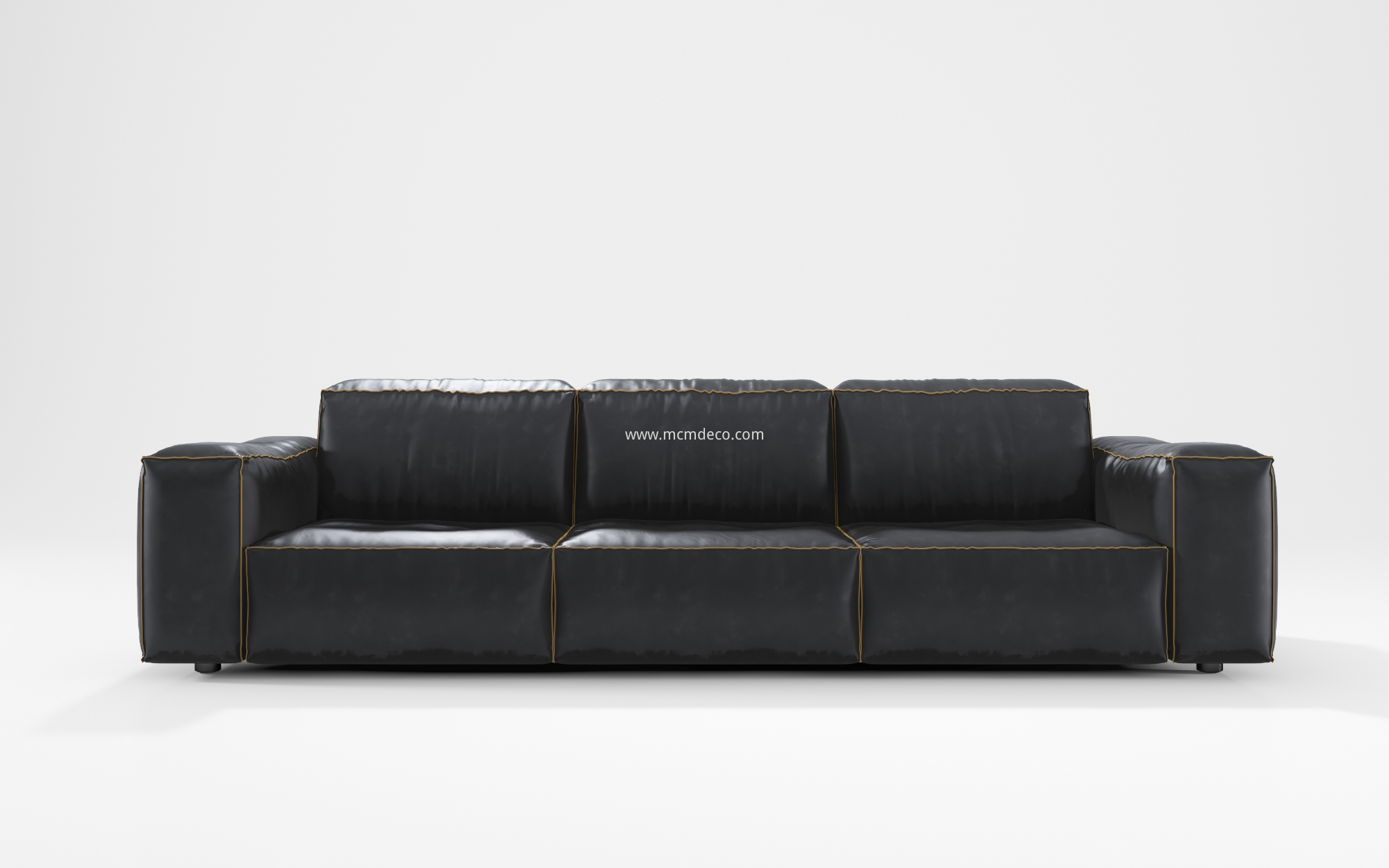 Emin Leather Sectional Sofa
