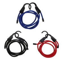 Universal Car Adjustable Elastic Bungee Shock Cord Strap Stretch Plastic Hook Car Luggage Tent Kayak Boat Canoe Bikes Rope Tie