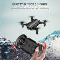 LAUMOX P2 Mini Drone Wifi FPV 1080P 4K HD Dual Camera Gravity Sensor Altitude Hold Black Gray Foldable Quadcopter RC Drones Toy