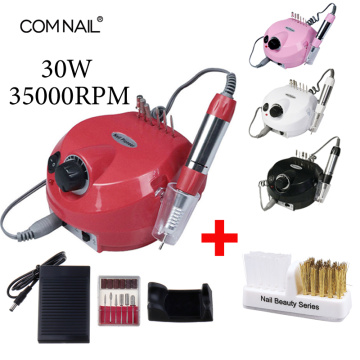 30W 35000RPM Electric Nail Drill Bits Set for Manicure Nail Drill Machine Nail Art Equipment With Nail Drill bit Cleaning Brush