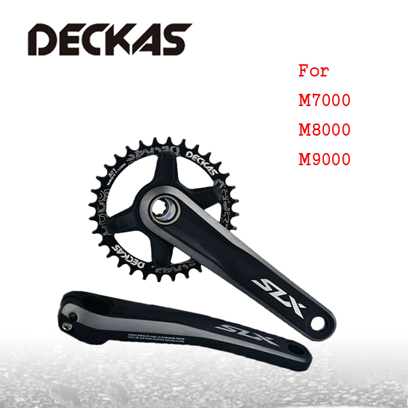 DECKAS Chainring 96BCD-S MTB Oval Round Bicycle Chain Ring Narrow Wide 32T 34T 36T 38T Chain Wheel Mountain Bikes 4PC Bolts