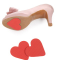2PCS/ Pair Durable Heart shape Non Slip Sticker Insoles Cushion Vinyl Resin Self-Adhesive Anti Slip Sole Shoe Protector Pads