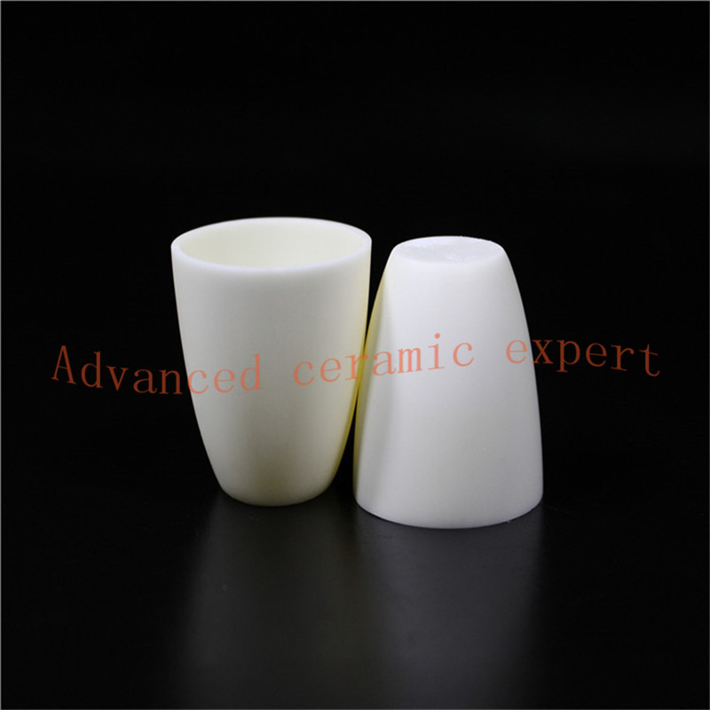 99.5%Al2O3 High Purity Conical Corundum Melting PotU35*L21*H30mm/Alumina Ceramic Crucible 15ml Arc /Ceramic Refractory