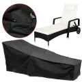 Foldable Outdoor Garden Sunbed Cover Sun Lounger Furniture Waterproof Cover Patio Chaise Cover Recliner Rattan Furniture Dust