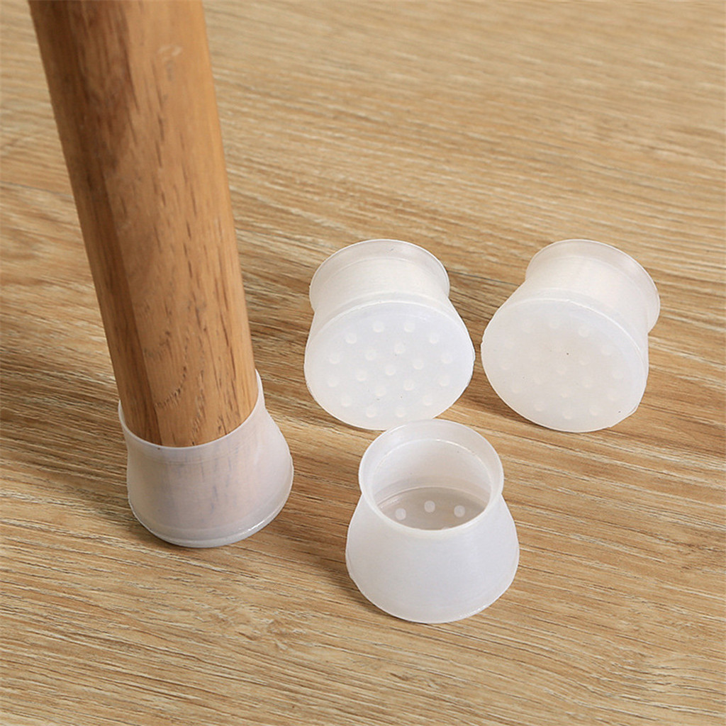 8/16pc Table Chair Leg Silicone Cap Pad Furniture Non-slip Table Feet Cover Floor Protector Foot Protection Bottom Cover Pads