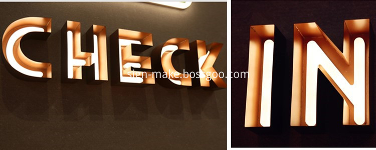 custom metal cutout signs