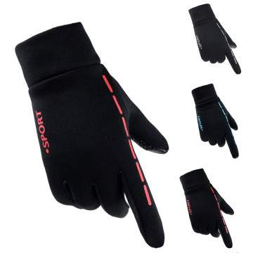 1 Pair Mens Women Gloves Phone Using Screen for Driving Cycling Running Polyester Touch screen outdoor elastic Non-slip guantes