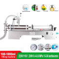 100-1000ML Horizontal Automatic Liquid Filling Machine Pneumatic Quantitative Dispensing Machine Honey Food Laundry Detergent