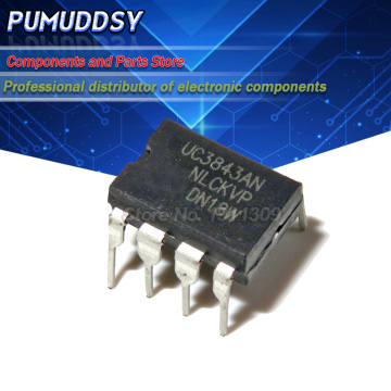 10PCS UC3843AN UC3843A UC3843 3843 DIP8 DIP PWM Switching Converter