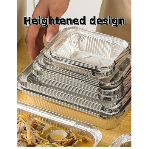 Suppliers for Silver Rectangular Aluminum Foil Container