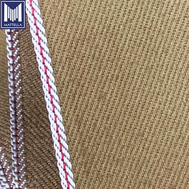 Wholesale Price Usa Japan Raw Chino Selvage 100 Cotton Twill 11oz Men Women Pants Khaki Japanese Selvedge Denim Jeans Fabric3