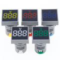22MM 0-100A Digital Ammeter Current Meter/Voltage Meters Indicator Led Lamp Square Signal Light