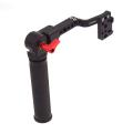 For DJI Ronin SC 180°Adjustable Professional Handle Hand Grip Stabilizer Gimbal Accessories With Cold Shoe 1/4"-20 3/8"-16 Hole