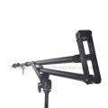2m / 7.5ft Video Camera Jib Crane Telescoping Mini Portable Jib Extension Arm Support Photo Studio Accessories for Shooting Film