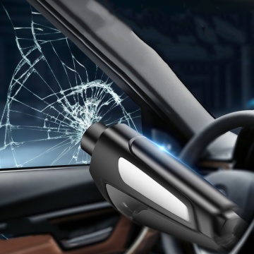 New Portable Seat Safety Hammer AutoGlass Car Window Breaker LifeSaving Escape Rescue Tool Seat Belt Cutter KeychainMarteauHamer