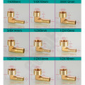 1pcs Brass Hose Pipe Fitting Elbow 8/10/12/14/16mm Barb Tail 1/4" 3/8" 1/2" BSP Female Thread Copper Connector Joint Coupler