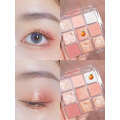 Diamond Glitter Eyeshadow Palette 9 Colors Matte Sequined Eye Shadow Palette Make Up Set Long-lasting Shimmer Cosmetics New
